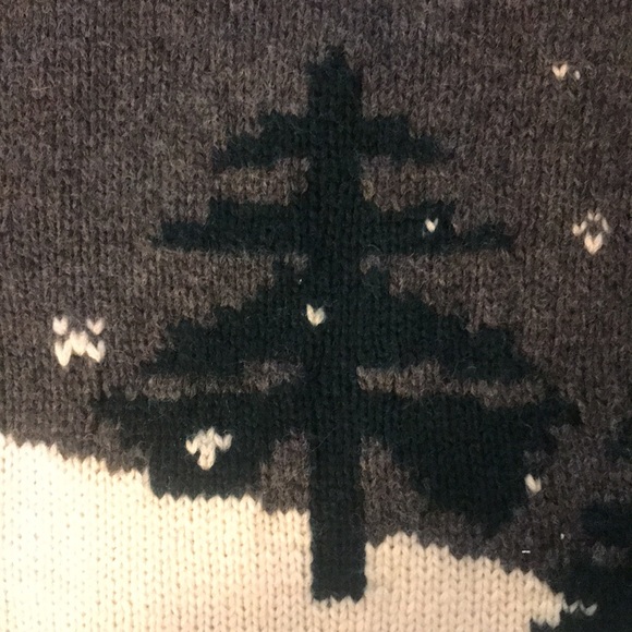 Vintage Lauren Ralph Lauren Dog Mountain Skiing Knit Wool Sweater Men’s S Unixex - Picture 10 of 16